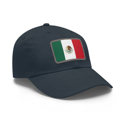 Mexico Leather Patch Hat