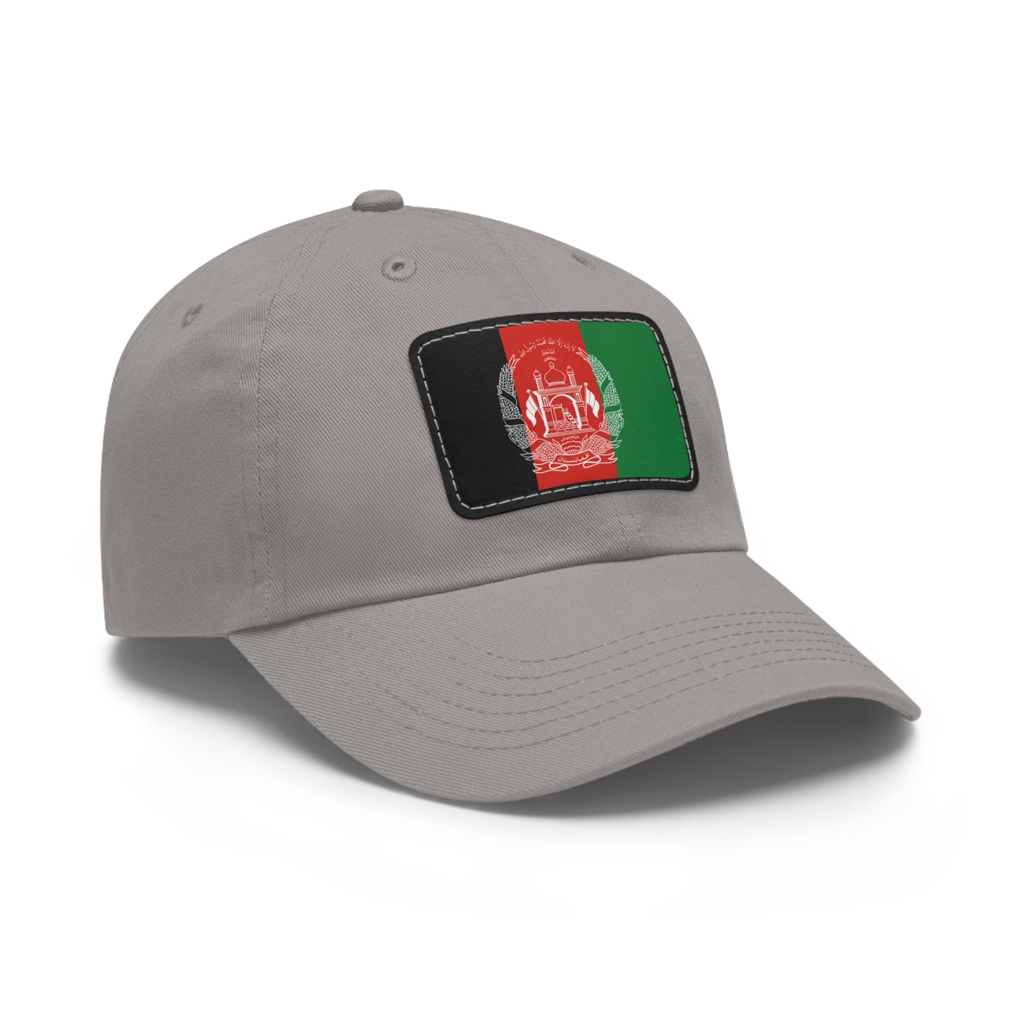 Afghanistan Leather Patch Hat