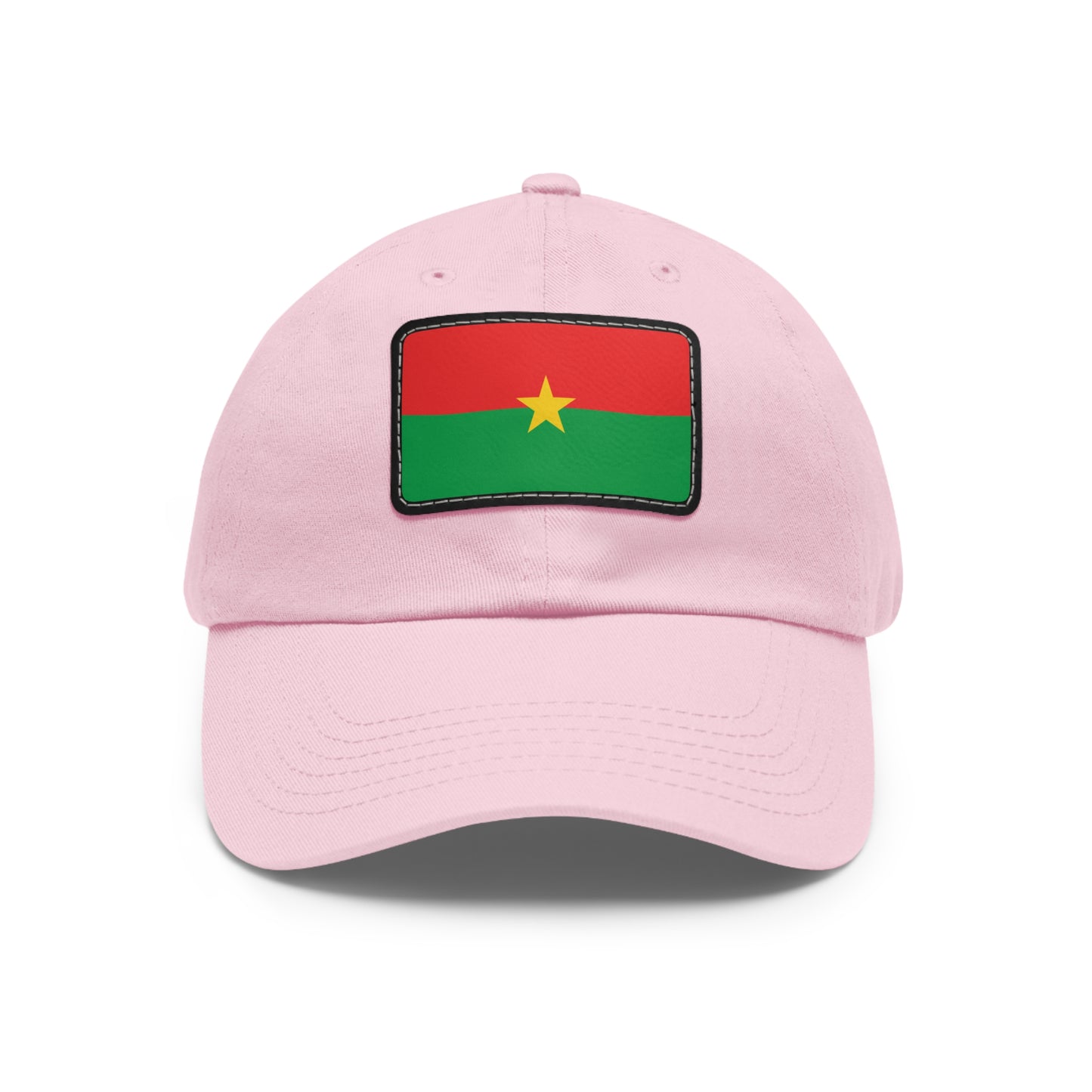 Burkina Faso Leather Patch Hat