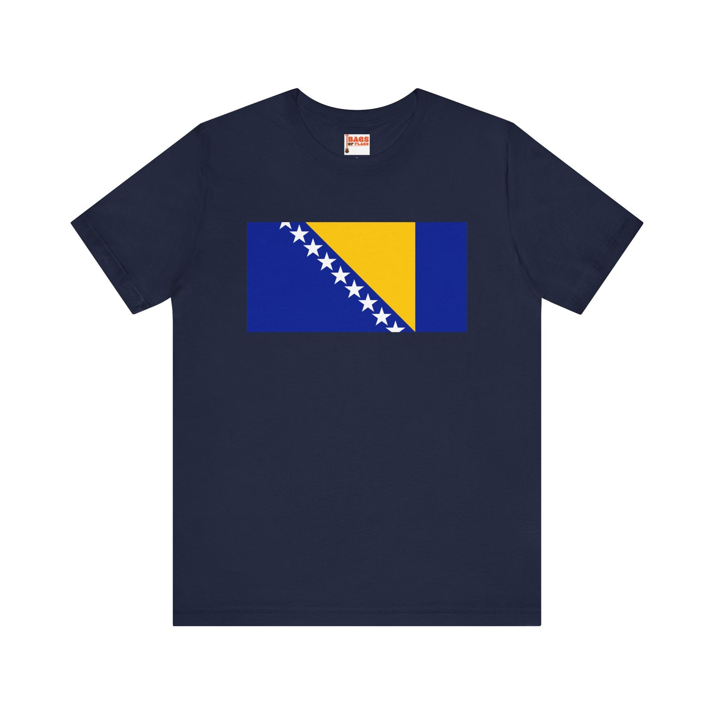 Bosnia and Herzegovina Flag on T-shirt