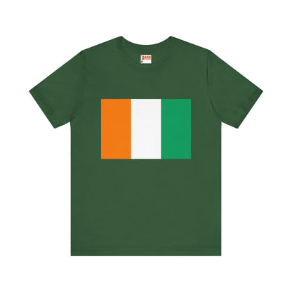 Côte d’Ivoire Flag on T-shirt