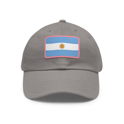 Argentina Leather Patch Hat