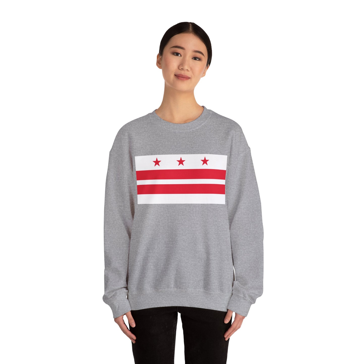 District of Columbia Flag Sweatshirt