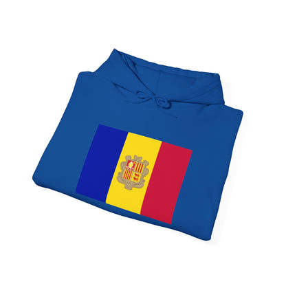 Andorra Flag Hoodies