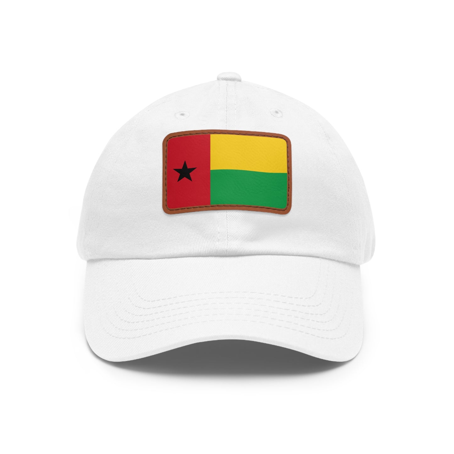 Guinea-Bissau Leather Patch Hat