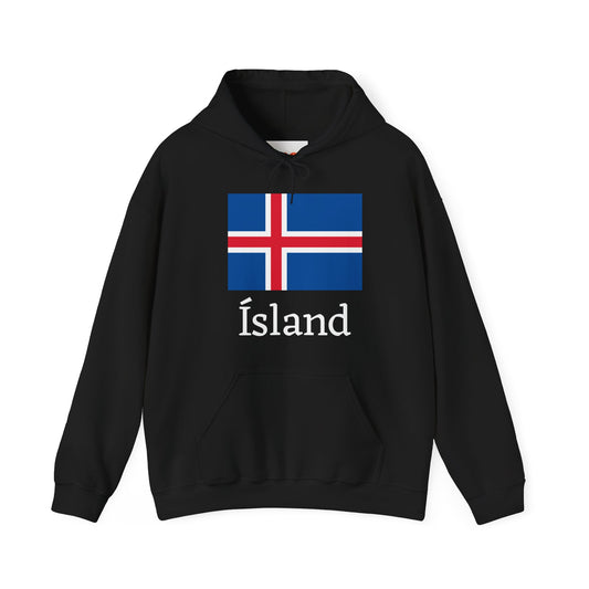 Ísland Hoodie