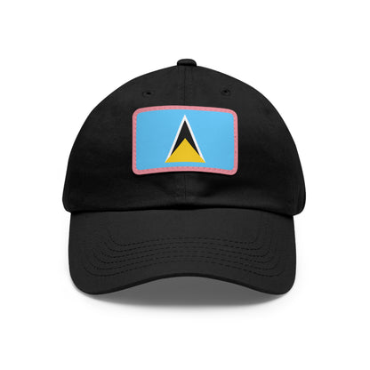Saint Lucia Leather Patch Hat