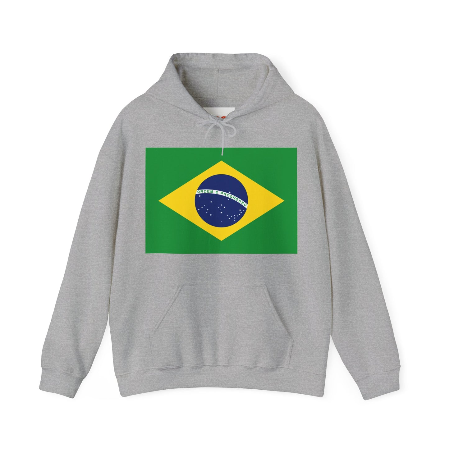 Brazil Flag on Hoodie