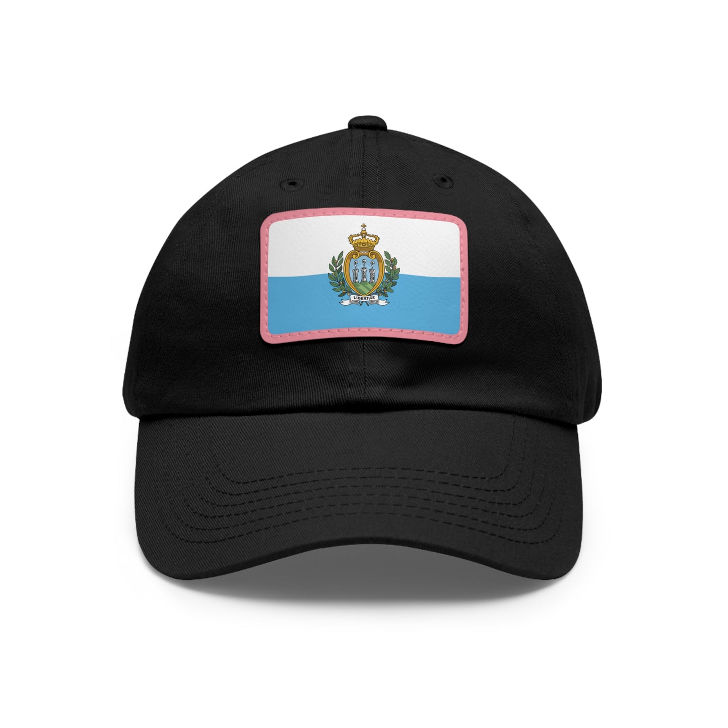San Marino Leather Patch Hat