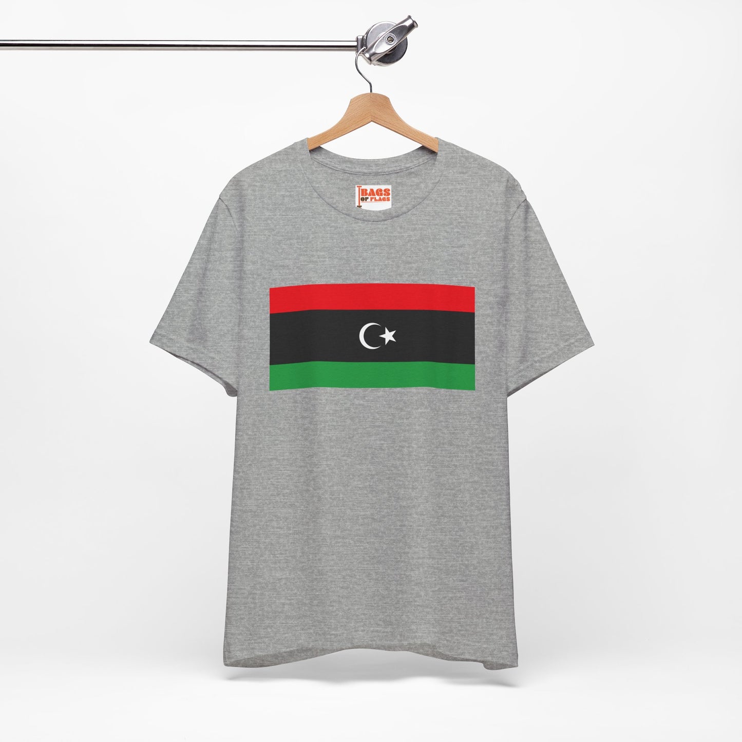 Libya Flag on T-shirt