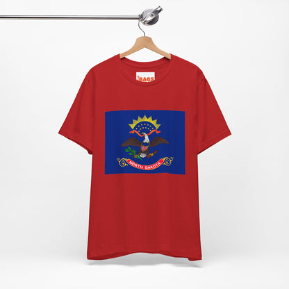 North Dakota Flag T-shirts