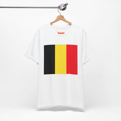 Belgium Flag on T-shirt