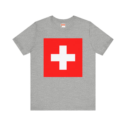 Switzerland Flag on T-shirt