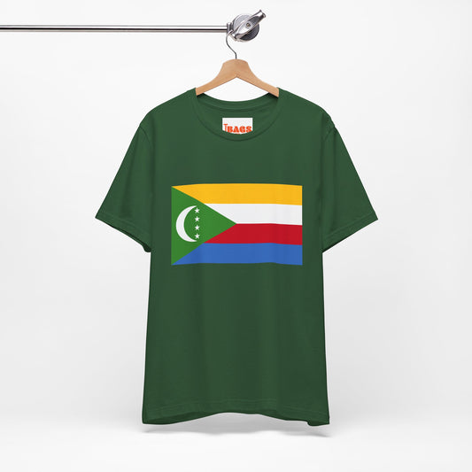 Comoros Flag on T-shirt