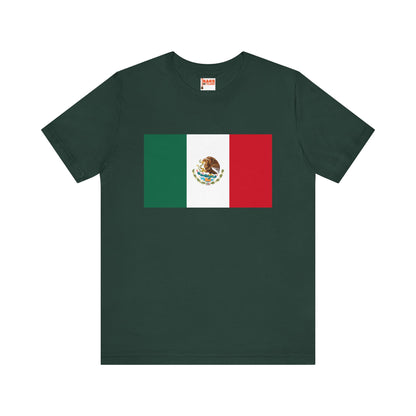 Mexico Flag on T-shirt
