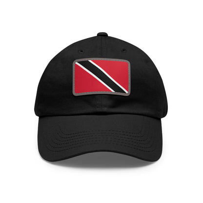 Trinidad and Tobago Leather Patch Hat