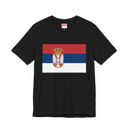 Serbia Flag on T-shirt