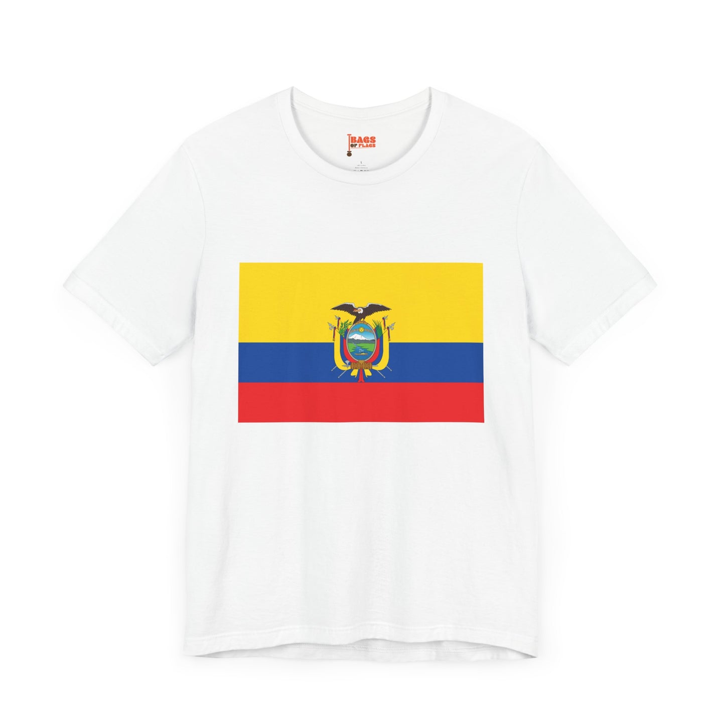 Ecuador Flag on T-shirt