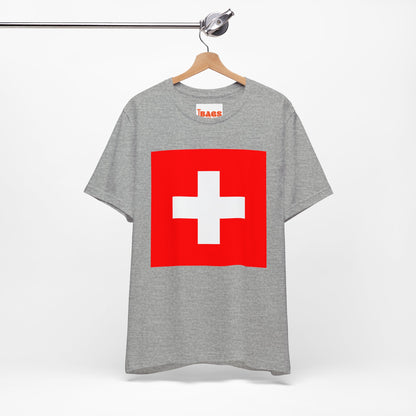 Switzerland Flag on T-shirt