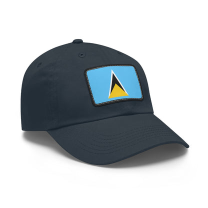 Saint Lucia Leather Patch Hat