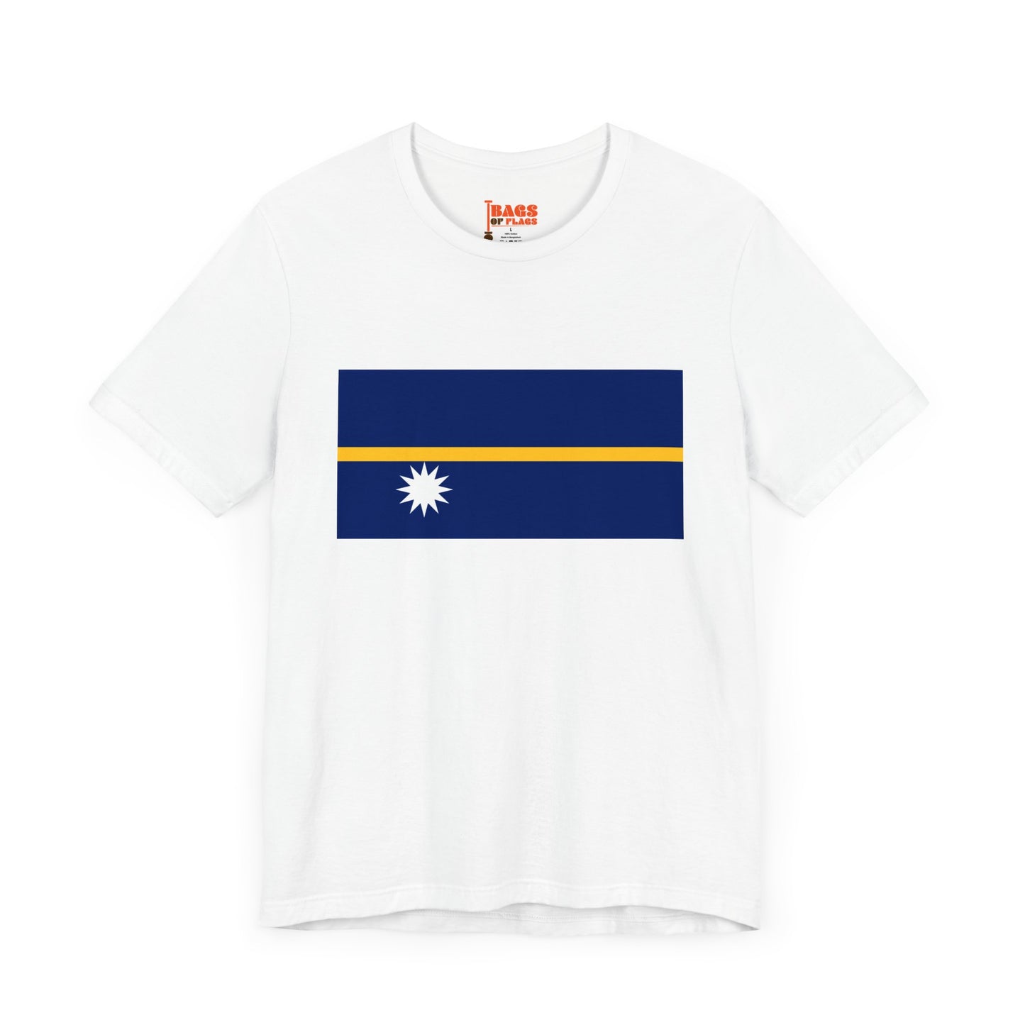 Nauru Flag on T-shirt