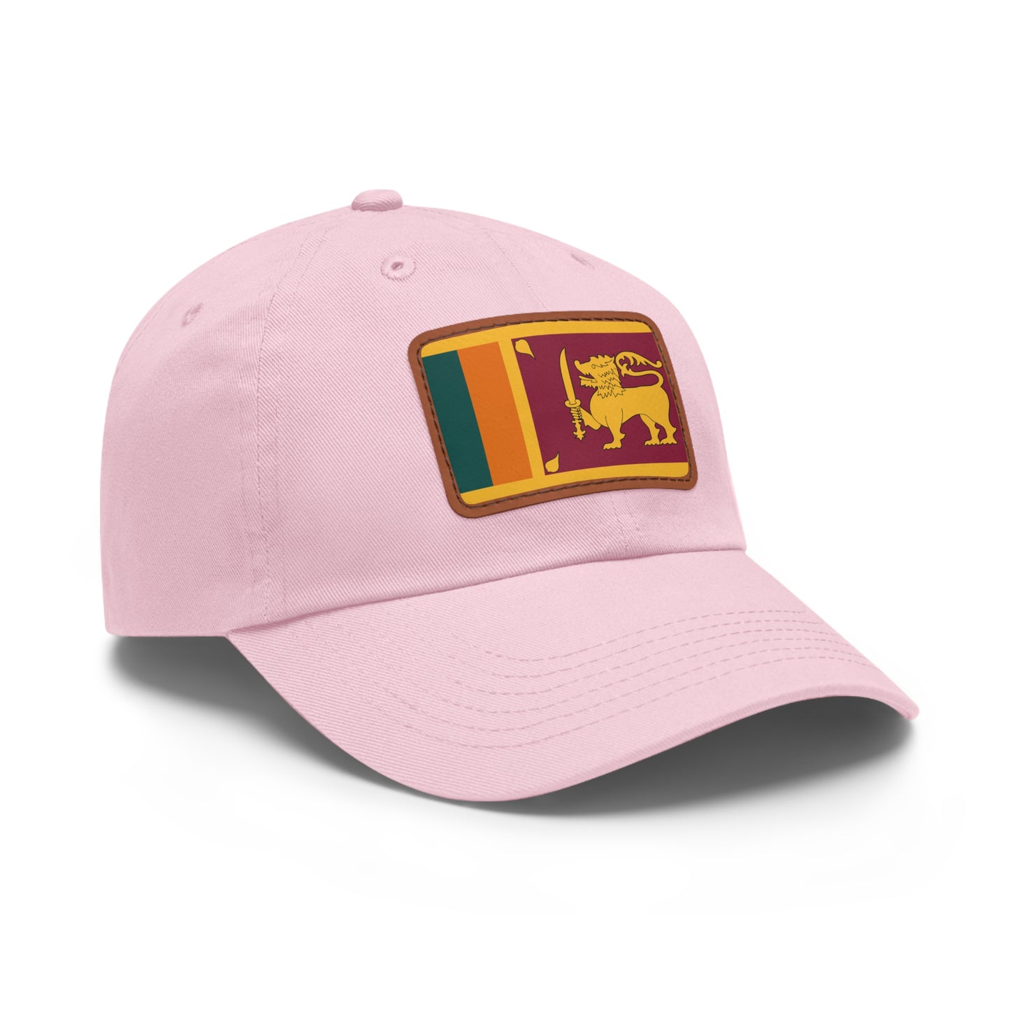 Sri Lanka Leather Patch Hat