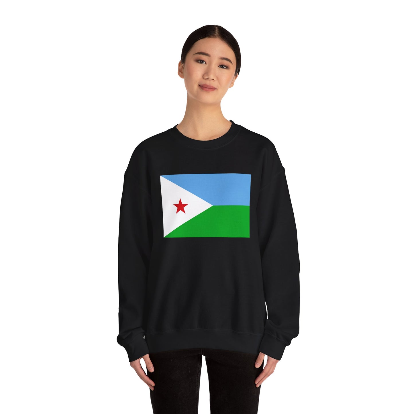 Djibouti Flag Sweatshirt