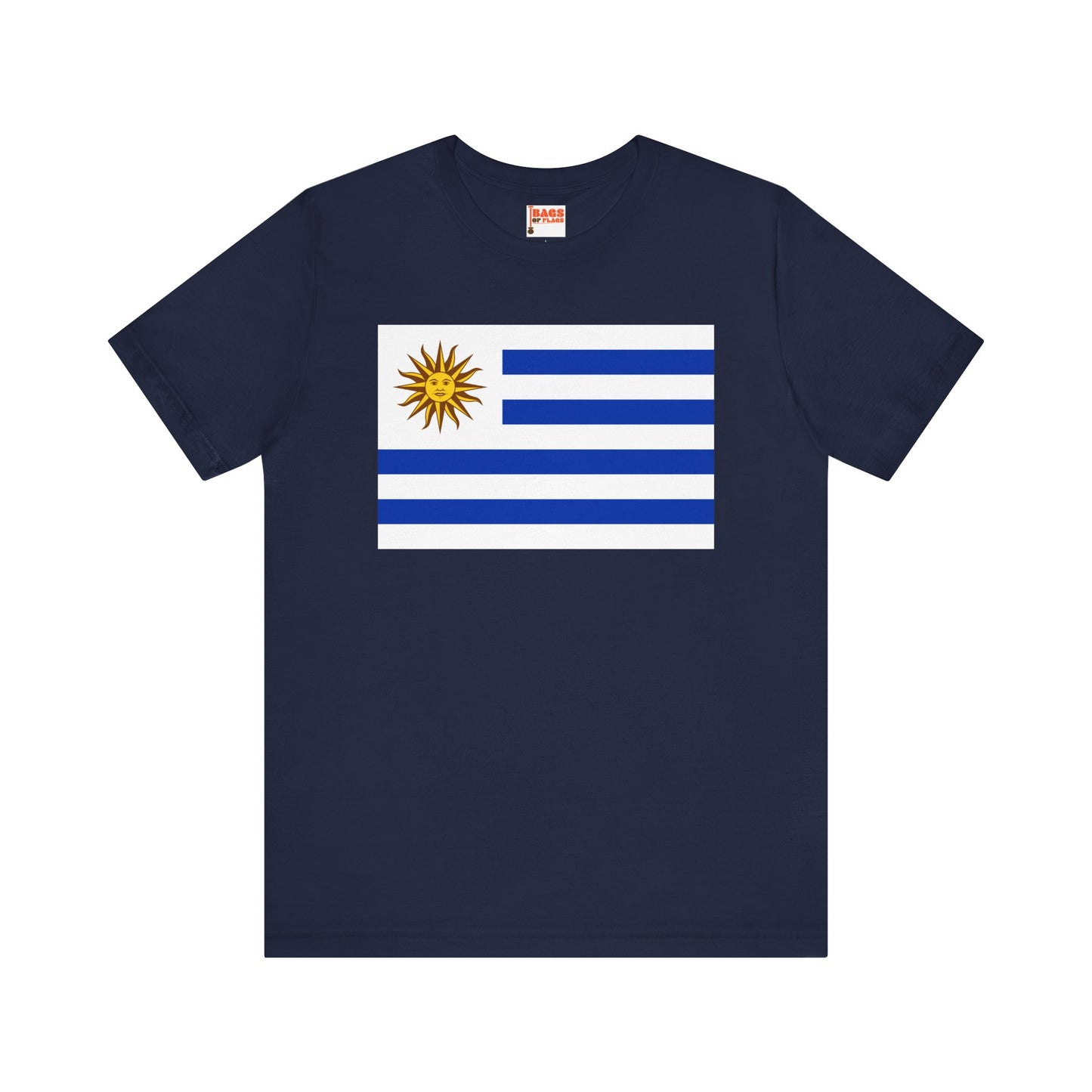 Uruguay Flag on T-shirt