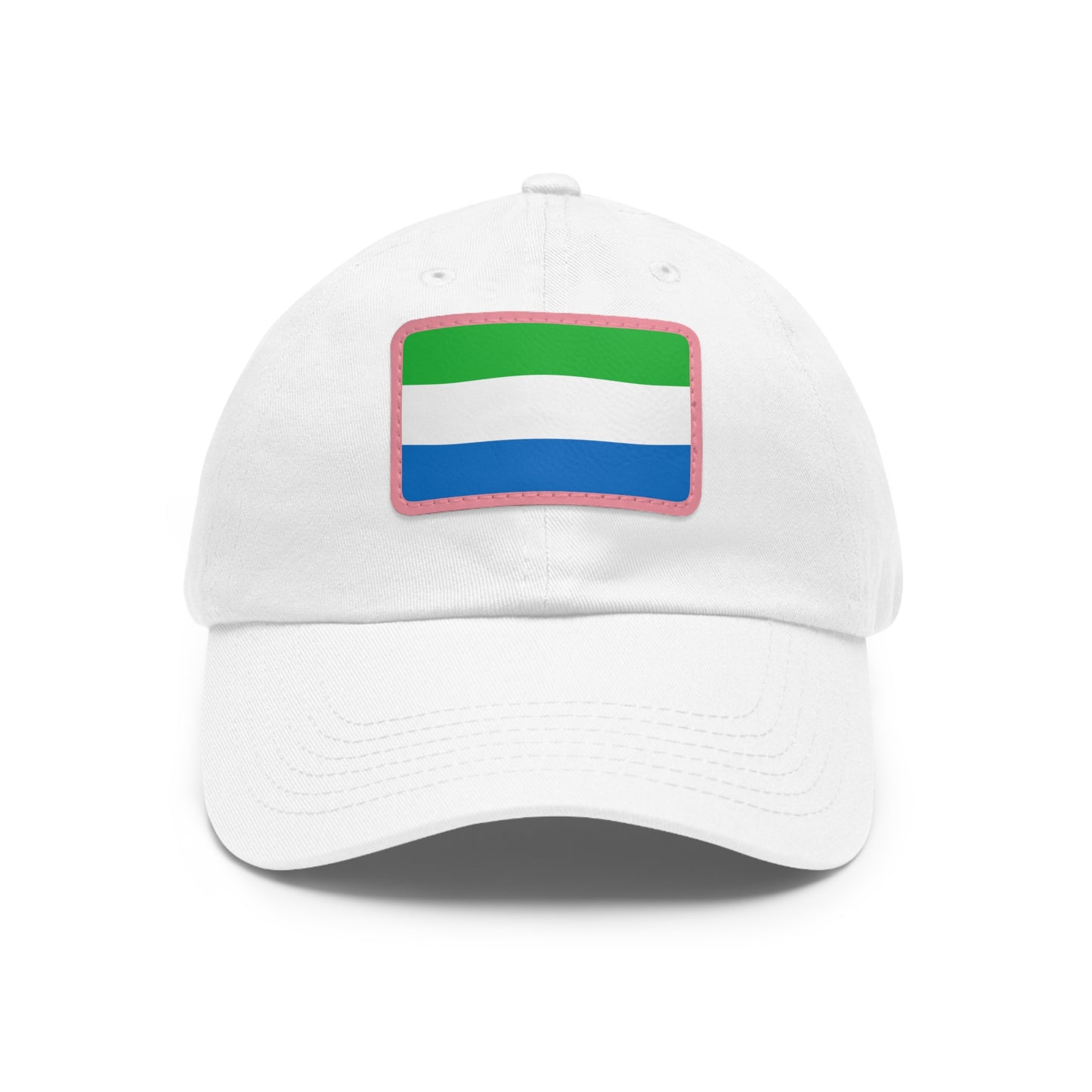 Sierra Leone Leather Patch Hat