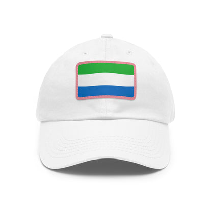 Sierra Leone Leather Patch Hat