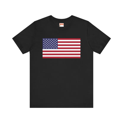 United States of America Flag on T-shirt