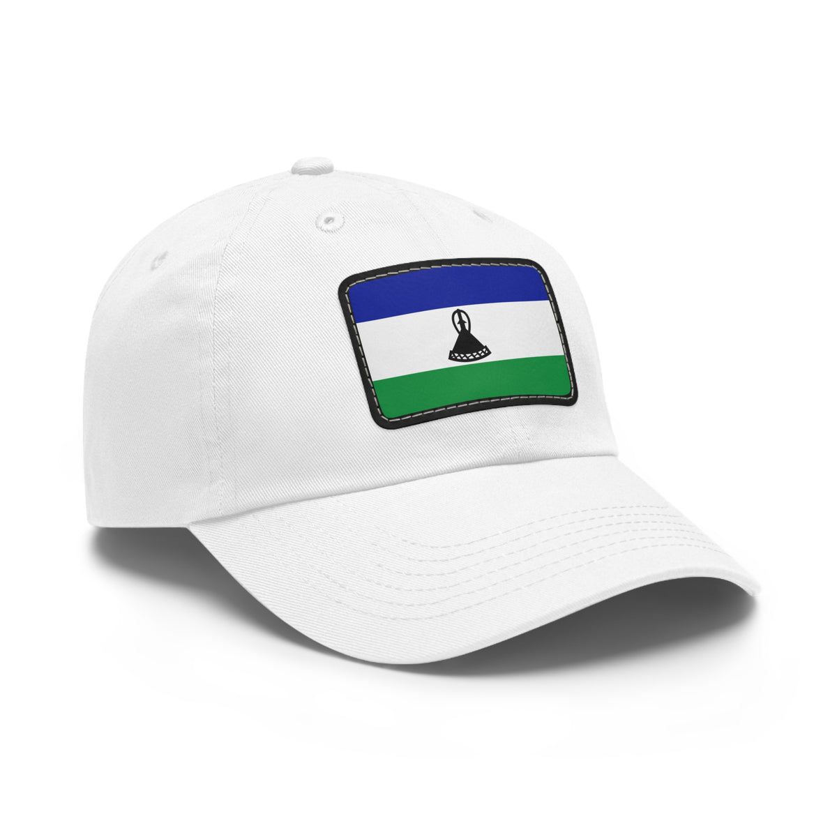 Lesotho Leather Patch Hat