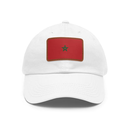 Morocco Leather Patch Hat