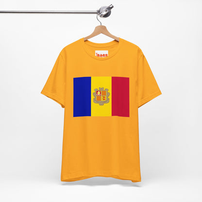 Andorra Flag on T-shirt