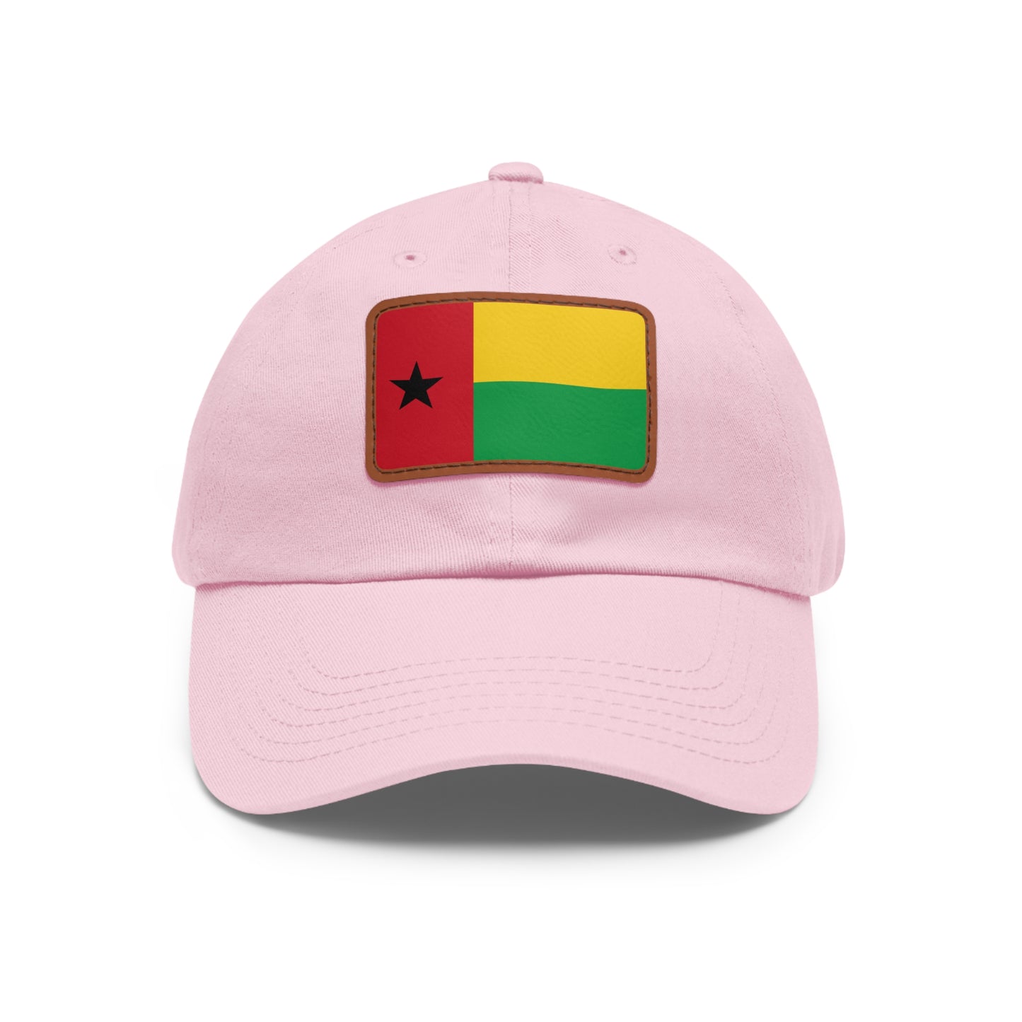 Guinea-Bissau Leather Patch Hat
