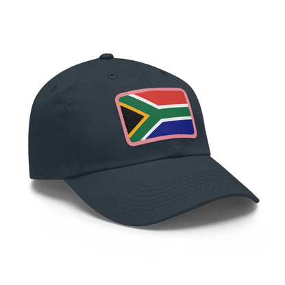 South Africa Leather Patch Hat