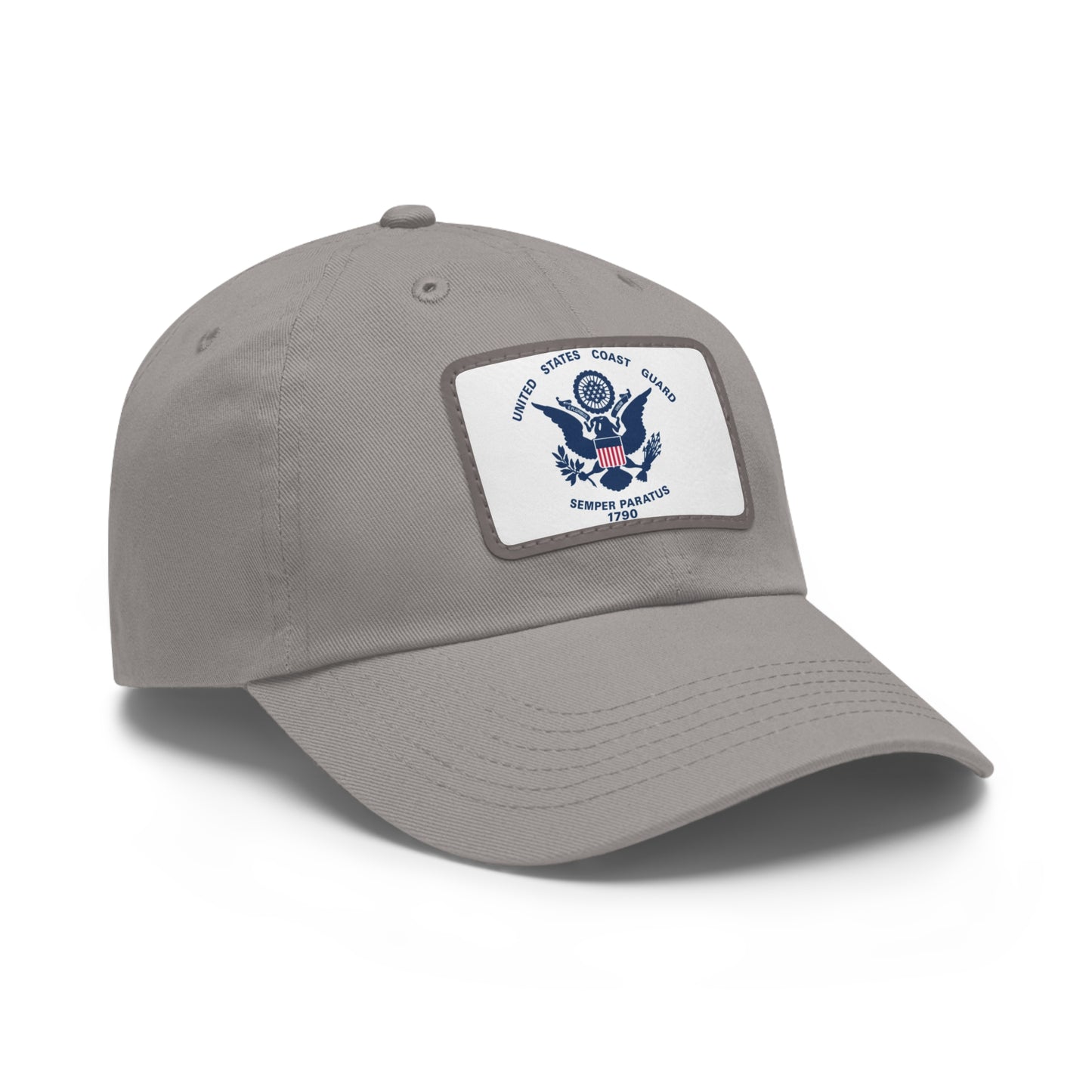 US Coast Guard Leather Patch Hat