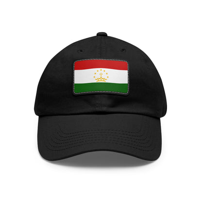 Tajikistan Leather Patch Hat