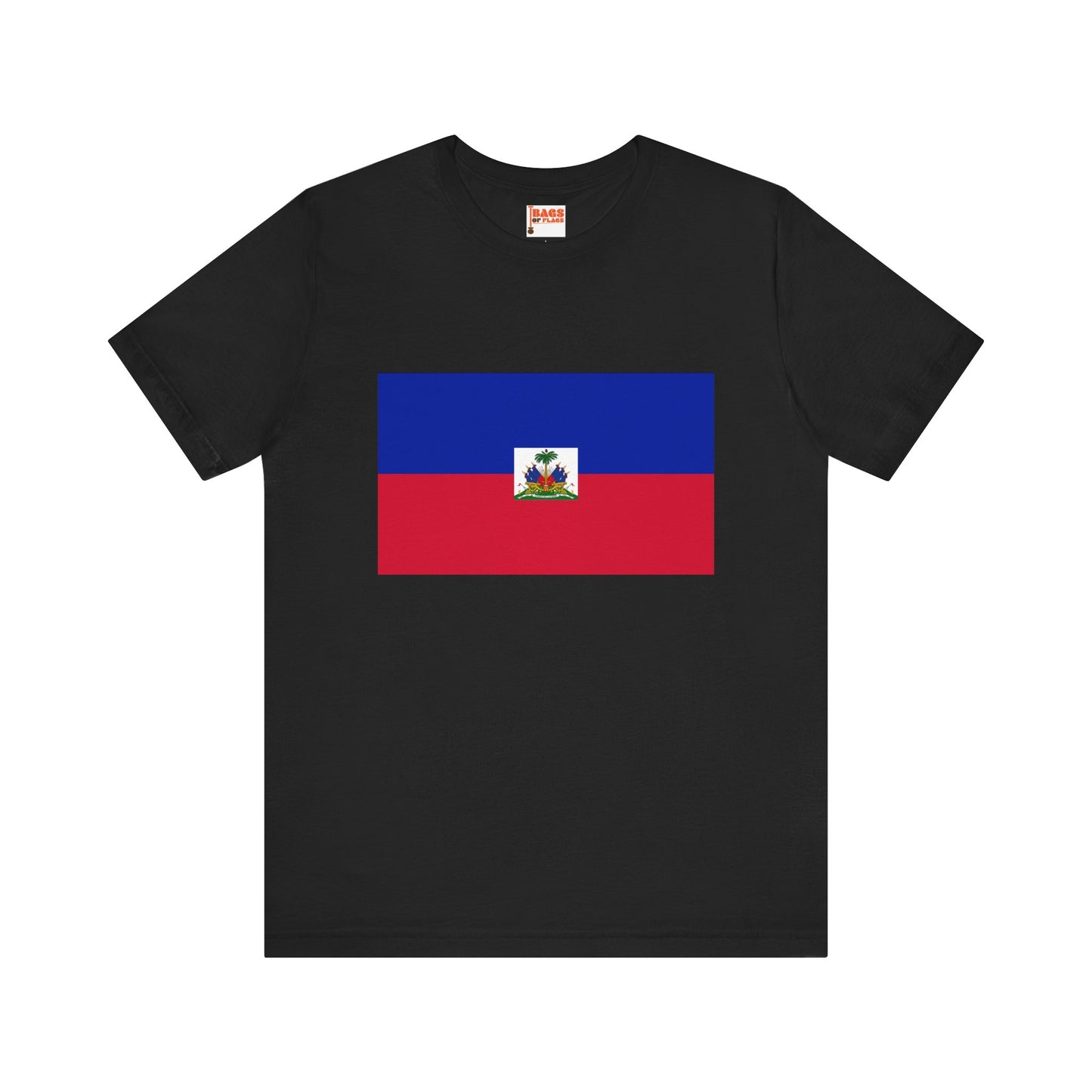 Haiti Flag on T-shirt