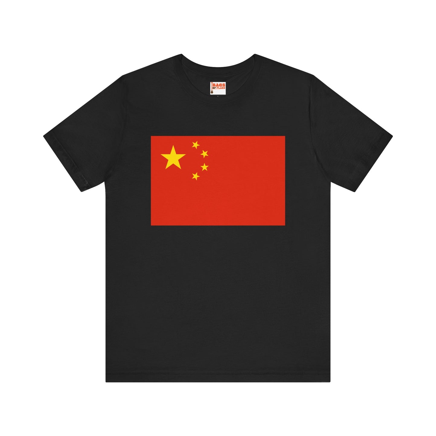 China Flag on T-shirt