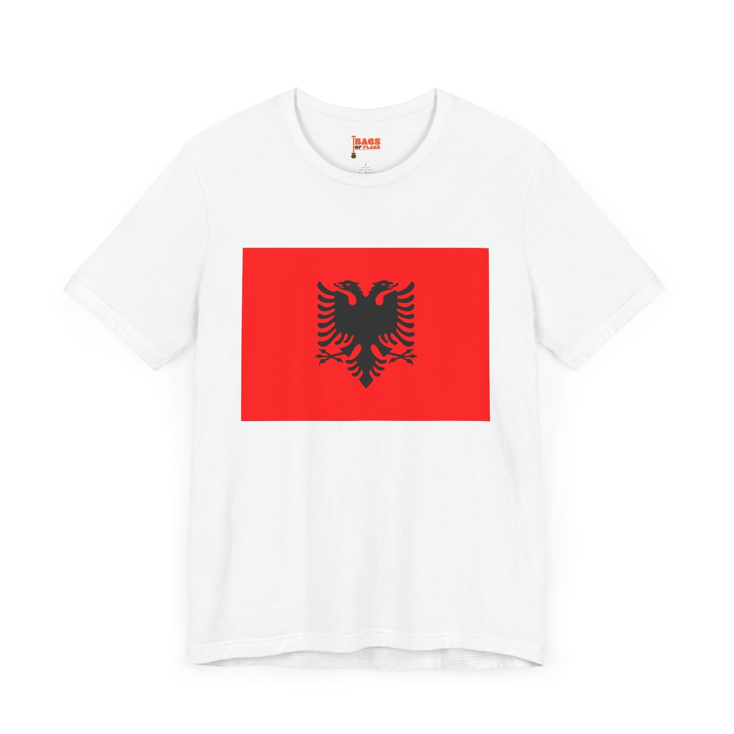 Albania Flag on T-shirt
