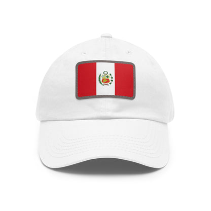 Peru Leather Patch Hat
