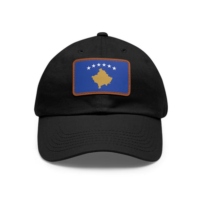 Kosovo Leather Patch Hat