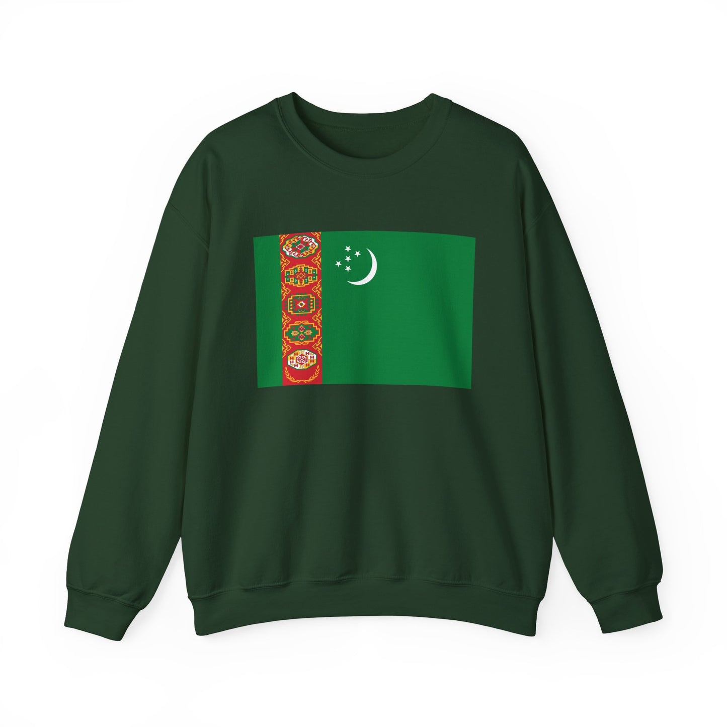 Turkmenistan Flag Sweatshirt