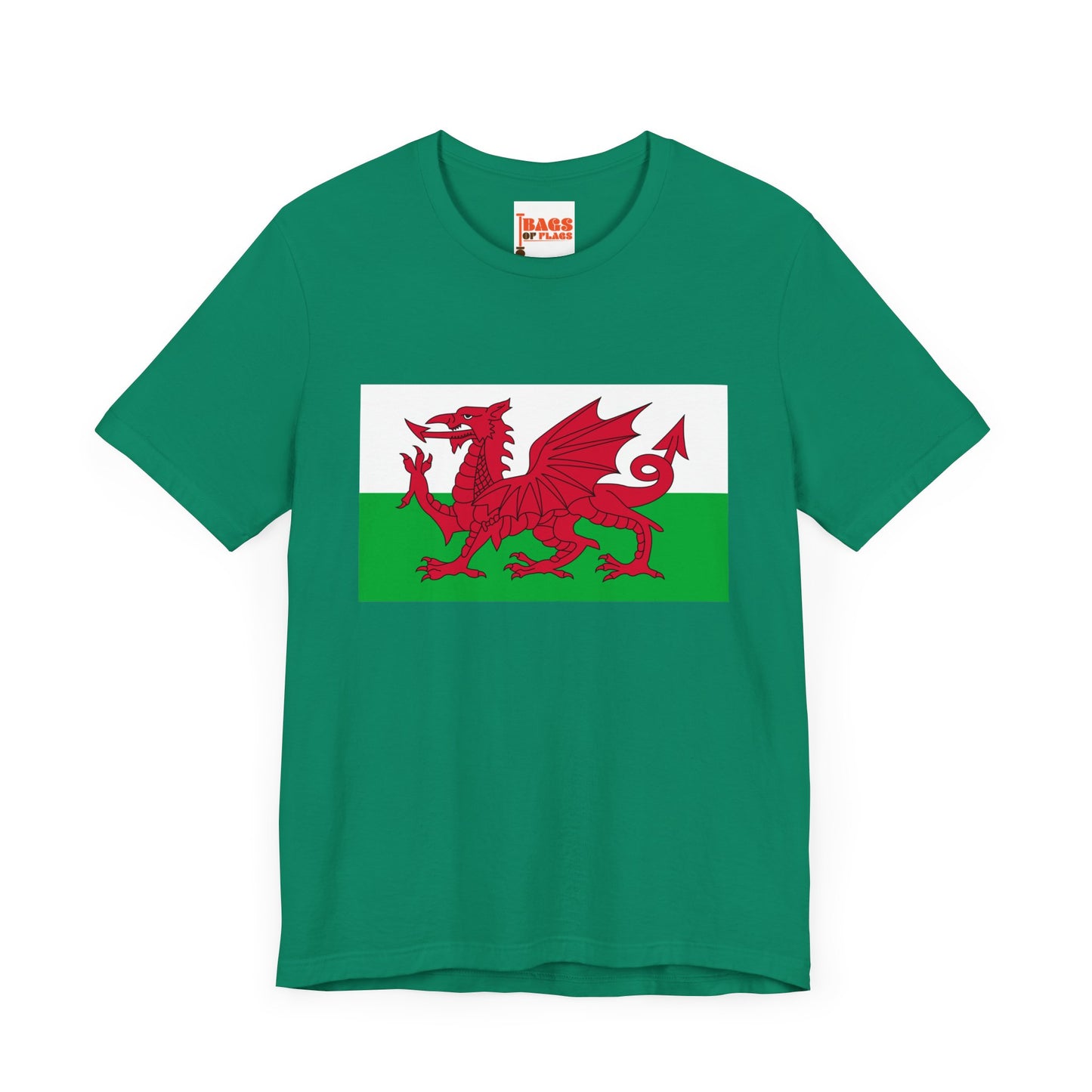 Wales Flag on T-shirt