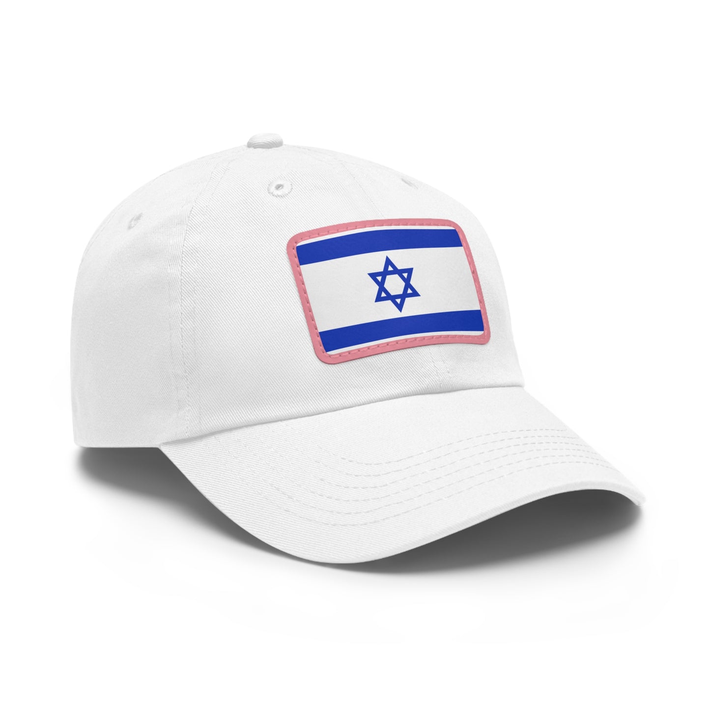 Israel Leather Patch Hat