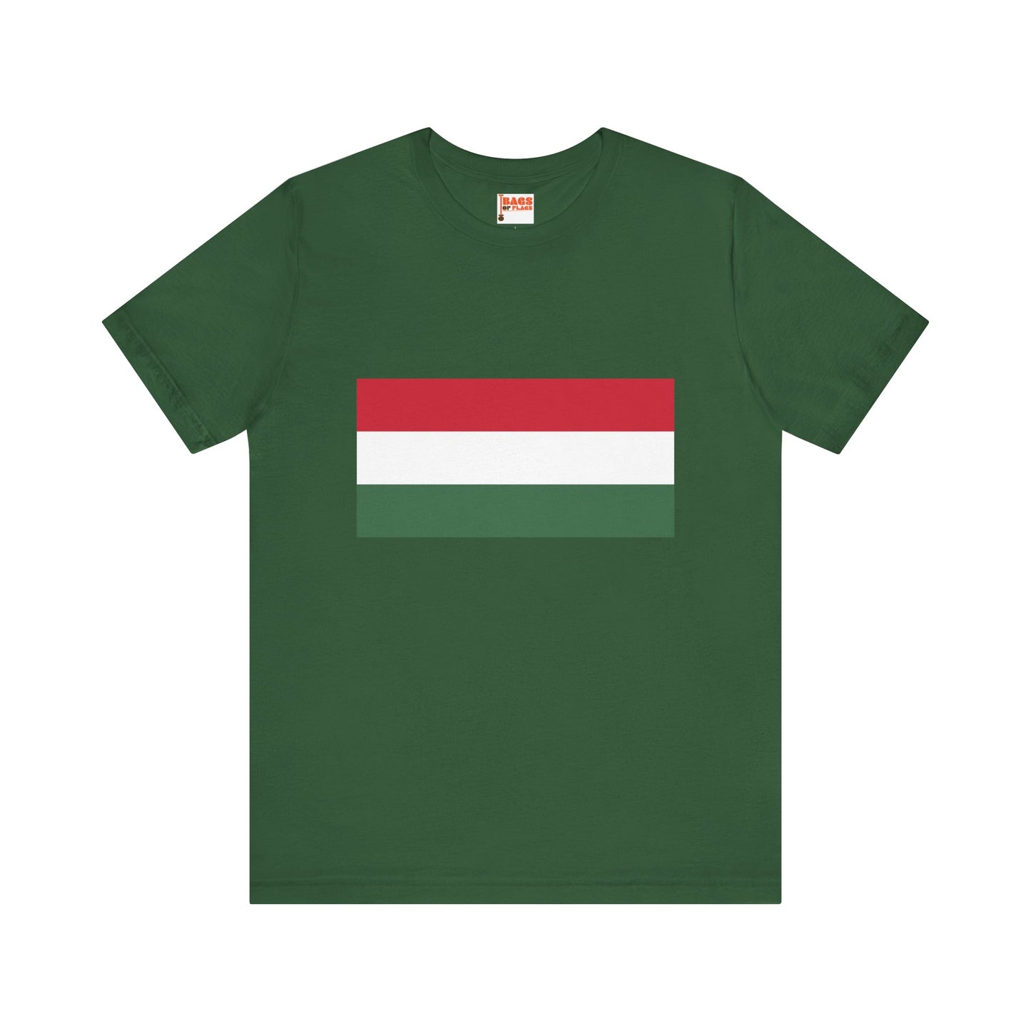 Hungary Flag on T-shirt