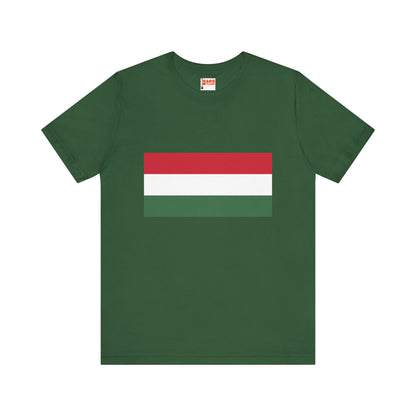 Hungary Flag on T-shirt