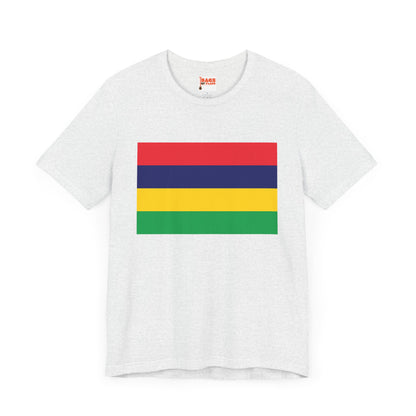 Mauritius Flag on T-shirt