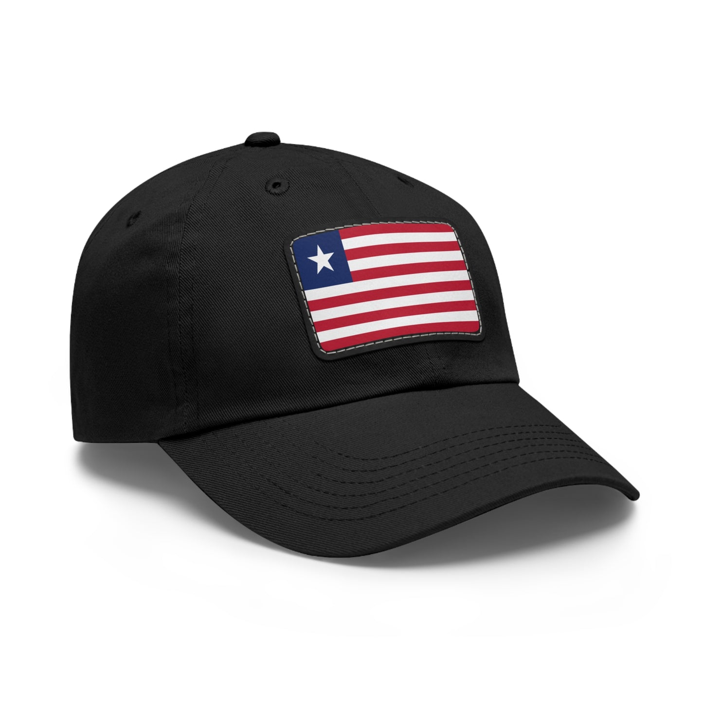 Liberia Leather Patch Hat